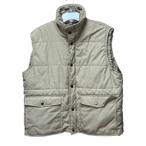 VTG Outerwear by Sears Men Puffer Vest XL Gorpcore Fall Outdoor Hiking Trail Y2K